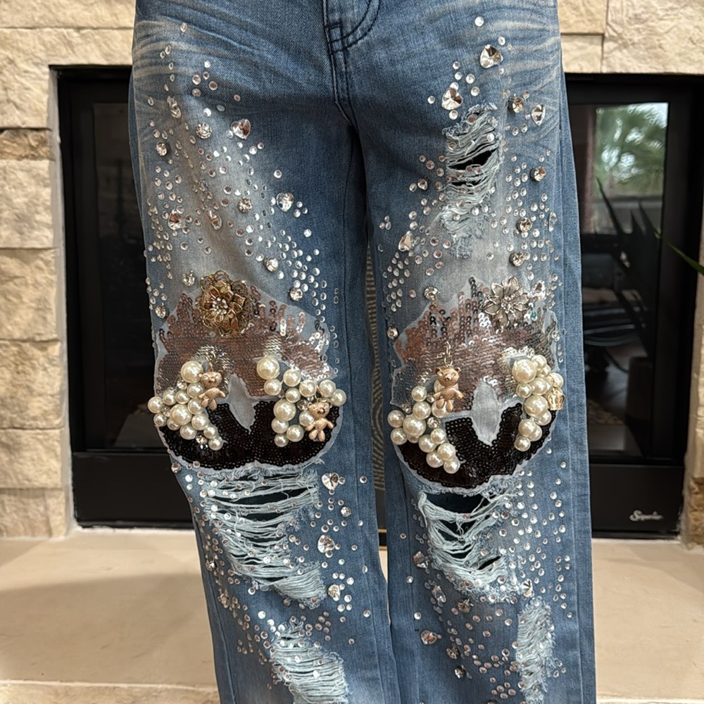 Multi Gem Jeans - Picture 3 of 8
